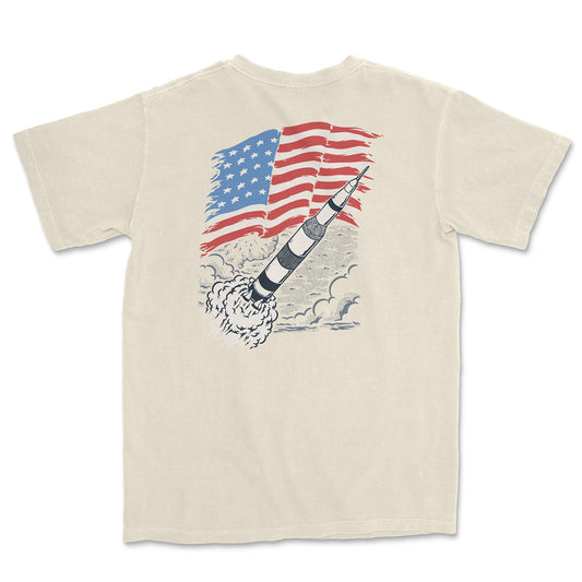 Saturn V Rocket Launch T-Shirt