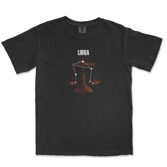 Libra Black T-Shirt